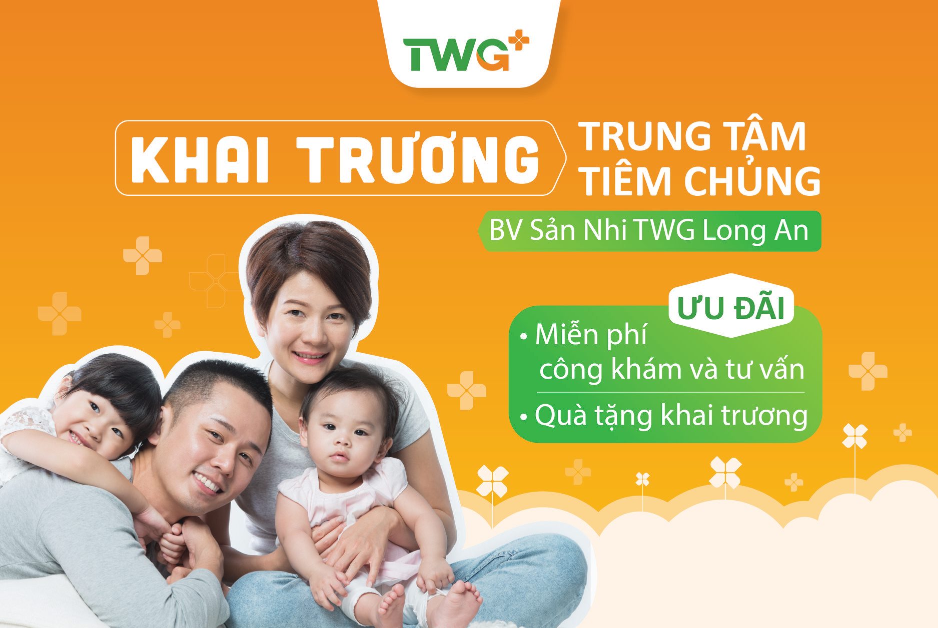 KHAI TRƯƠNG TRUNG TÂM TIÊM CHỦNG – BỆNH VIỆN SẢN NHI TWG LONG AN