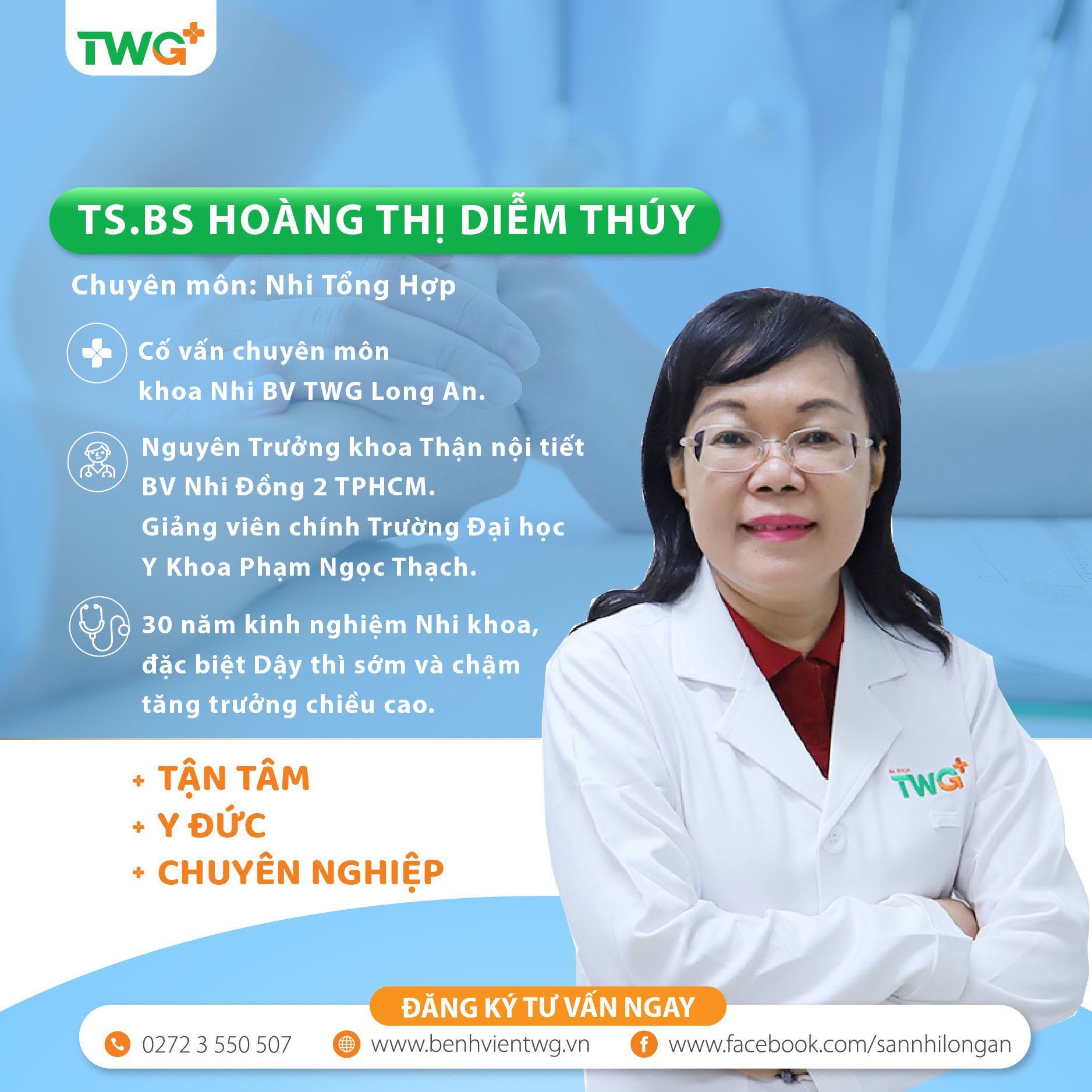 ĐẶT LỊCH VỚI TS.BS HOÀNG THỊ DIỄM THÚY - CHIA SẺ NỖI LO KHI CON DẬY THÌ SỚM