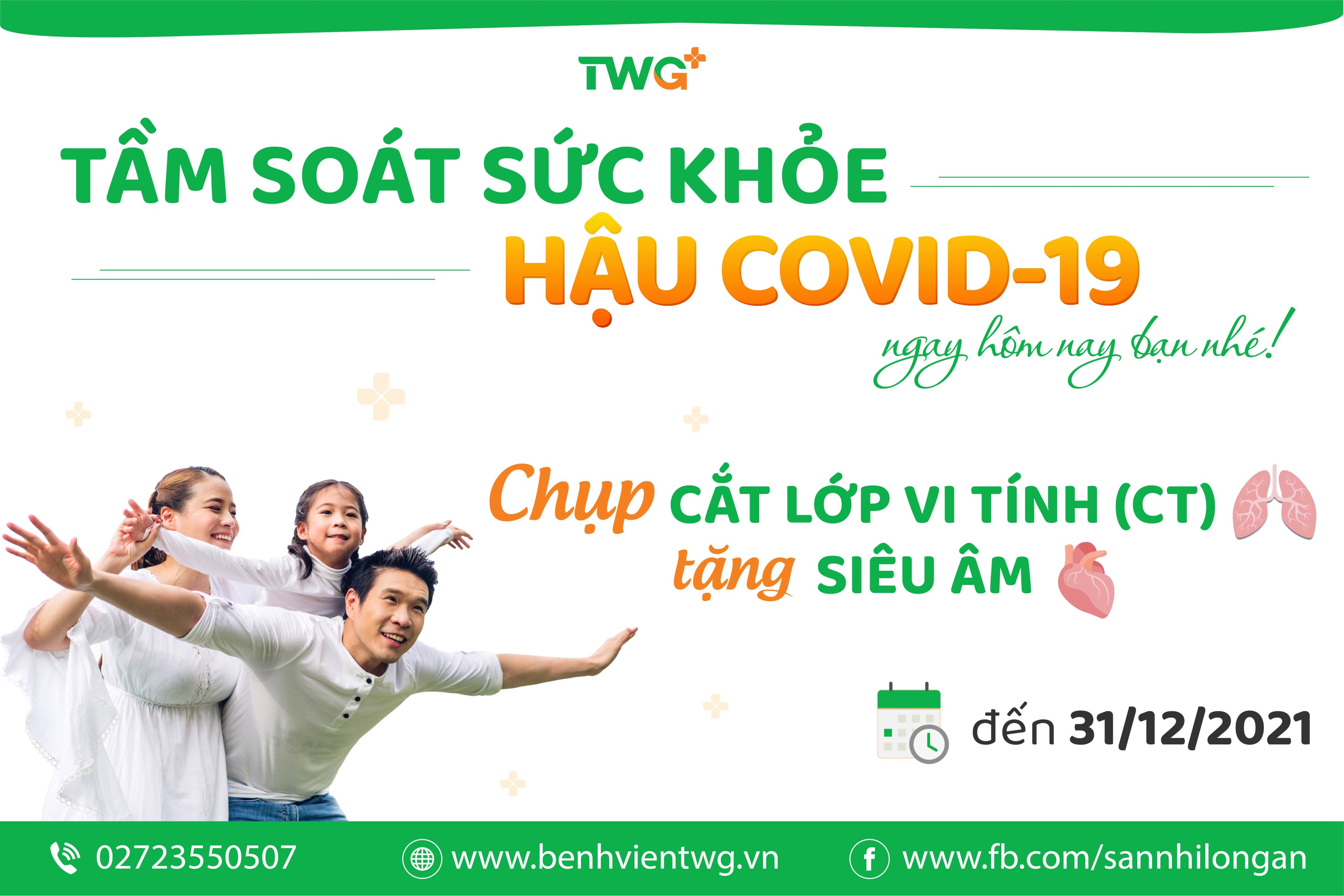 CHƯƠNG TRÌNH ƯU ĐÃI TẦM SOÁT SỨC KHỎE HẬU COVID-19