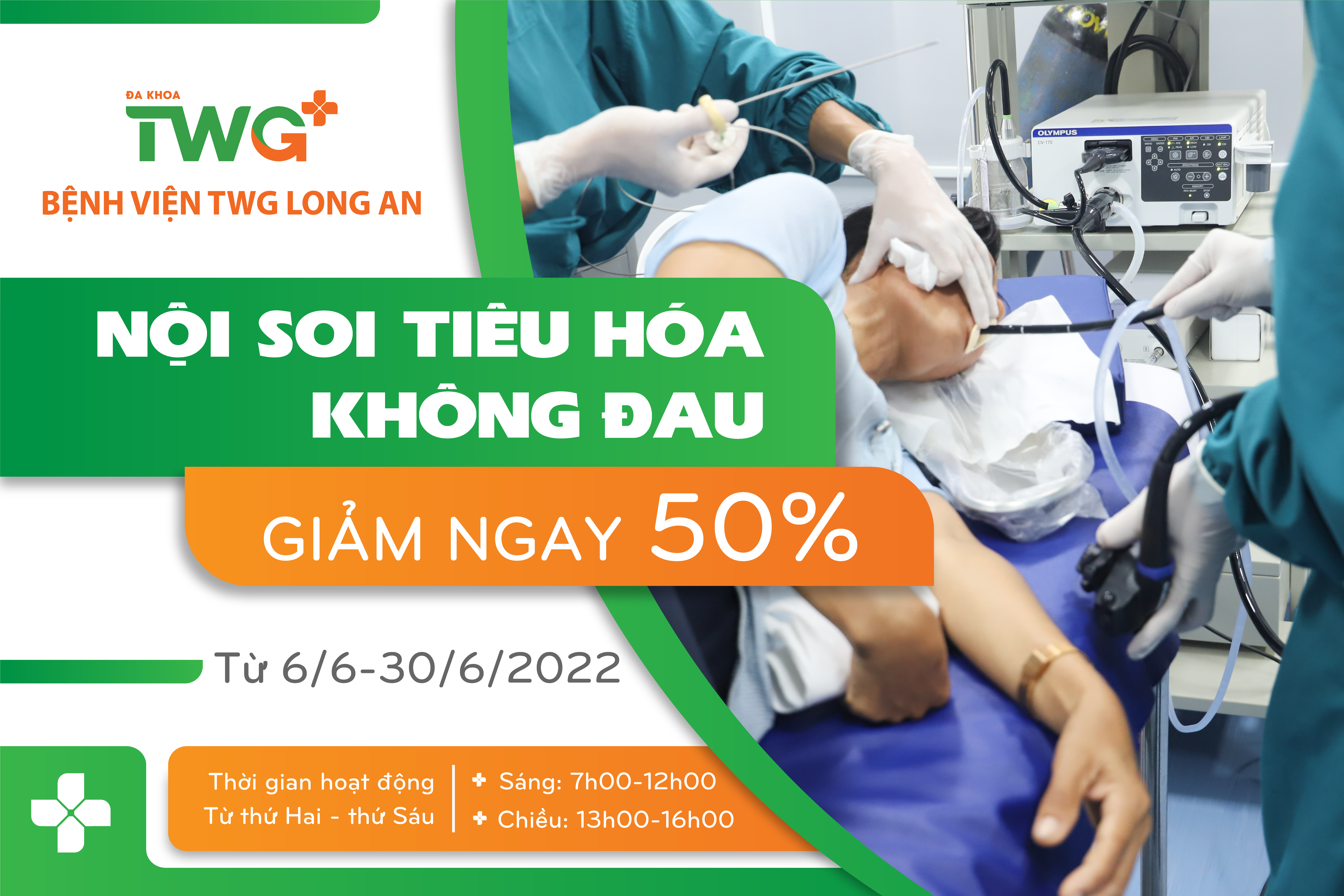 ƯU ĐÃI GIẢM NGAY 50% PHÍ NỘI SOI TIÊU HÓA KHÔNG ĐAU