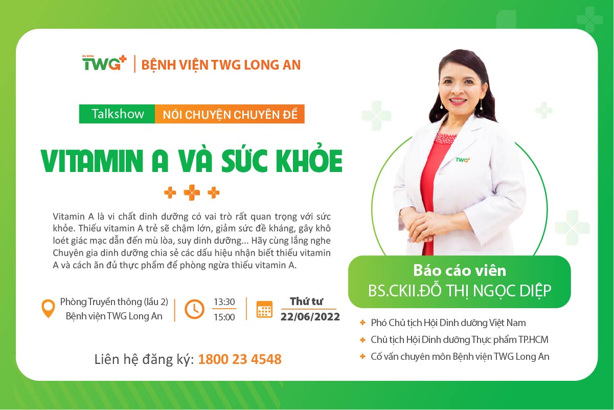 Buổi nói chuyện chuyên đề “Vitamin A và sức khỏe”