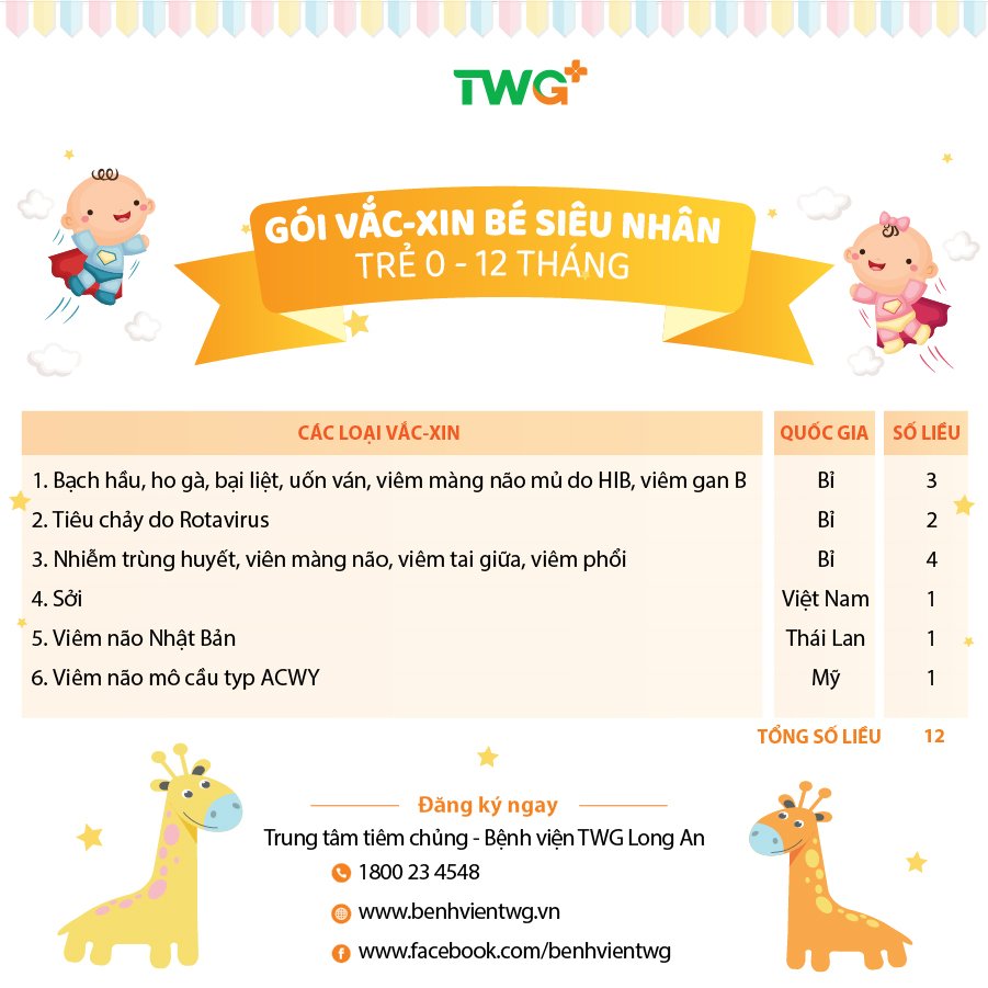 Gói Vắc-xin BÉ SIÊU NHÂN