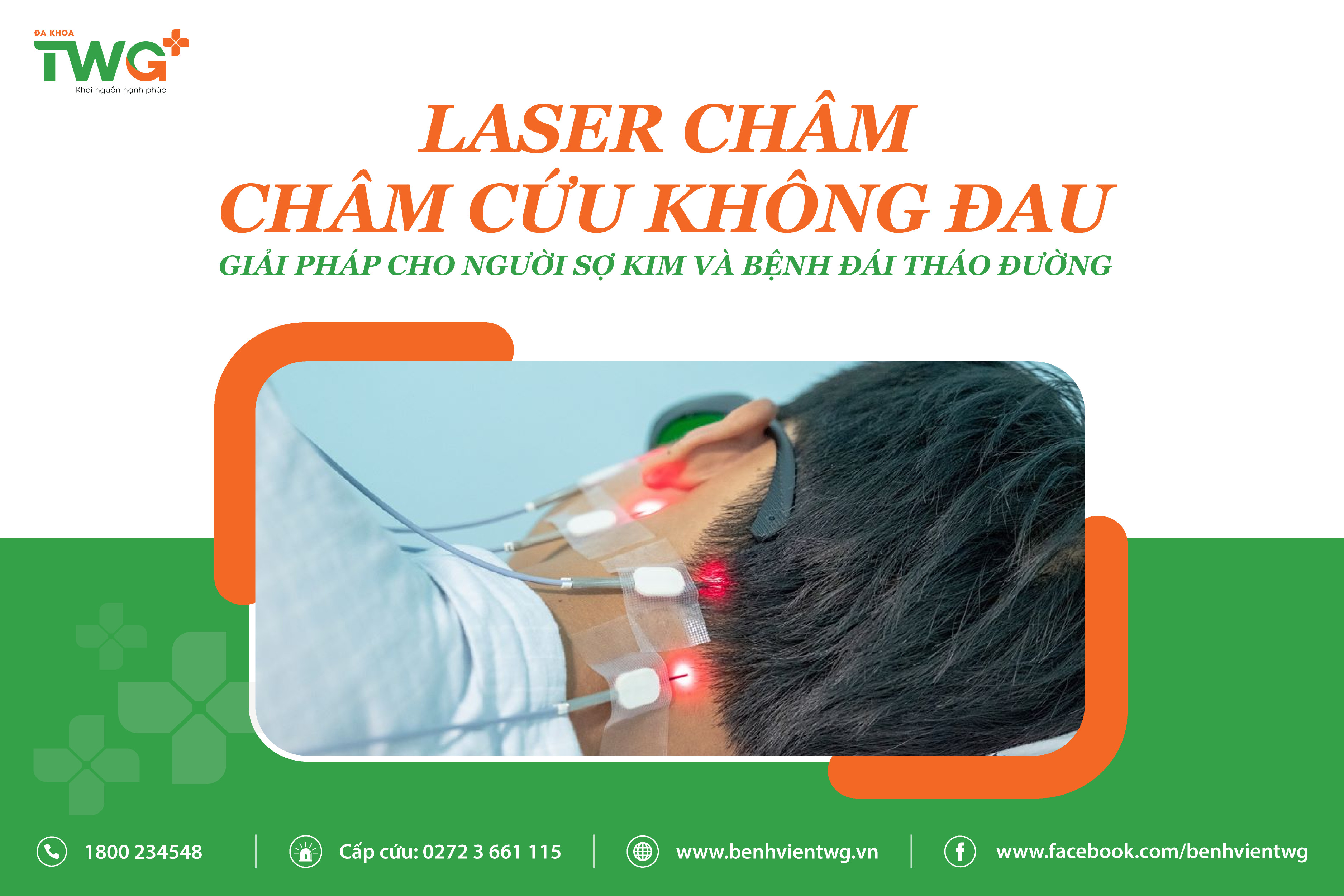 LASER CHÂM – CHÂM CỨU KHÔNG ĐAU – GIẢI PHÁP CHO NGƯỜI SỢ KIM VÀ BỆNH ĐÁI THÁO ĐƯỜNG