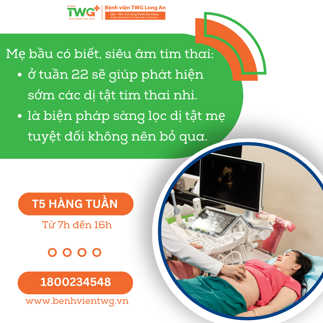 Siêu âm tim thai chuẩn xác với chi phí hấp dẫn