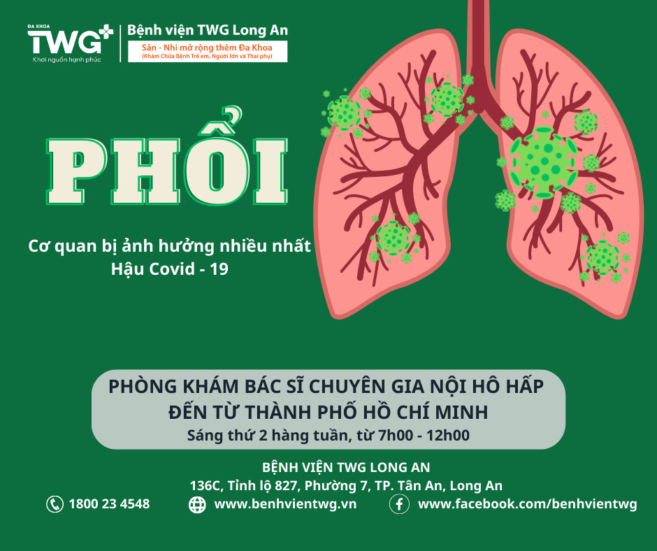 Kiểm tra phổi sau Covid 19