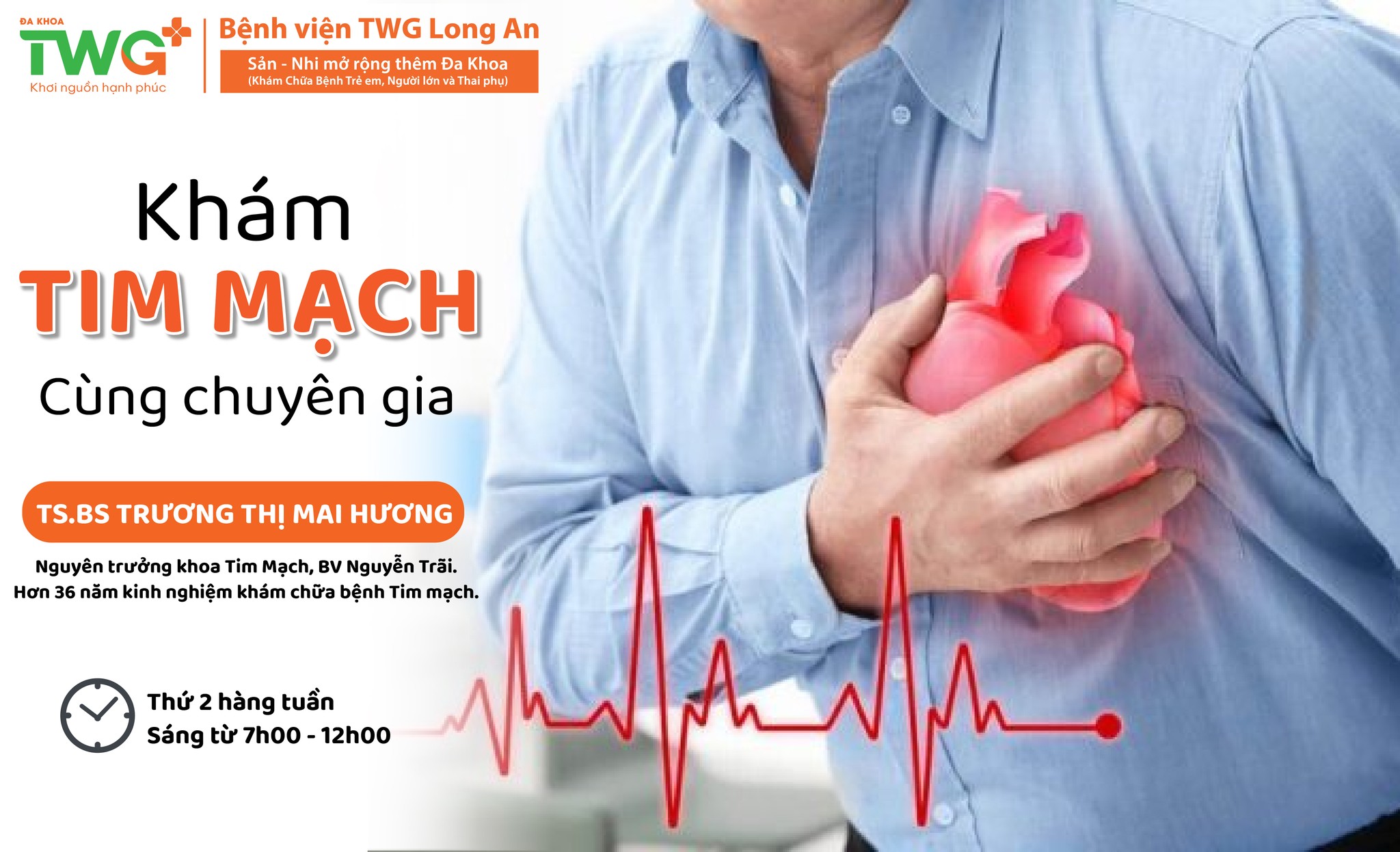 KHÁM TIM MẠCH CÙNG CHUYÊN GIA HÀNG ĐẦU ĐẾN TỪ TP. HỒ CHÍ MINH