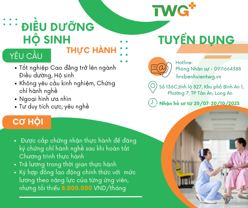 CHƯƠNG TRÌNH “THIÊN SỨ ÁO TRẮNG” – TUYỂN CHỌN VÀ ĐÀO TẠO ĐIỀU DƯỚNG & HỘ SINH CHUYÊN NGHIỆP